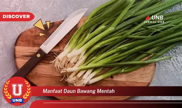 Ketahui 8 Manfaat Daun Bawang Mentah untuk Kesehatan Tubuh Anda