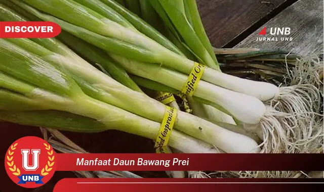 Ketahui 10 Manfaat Daun Bawang Prei untuk Kesehatan Tubuh Anda