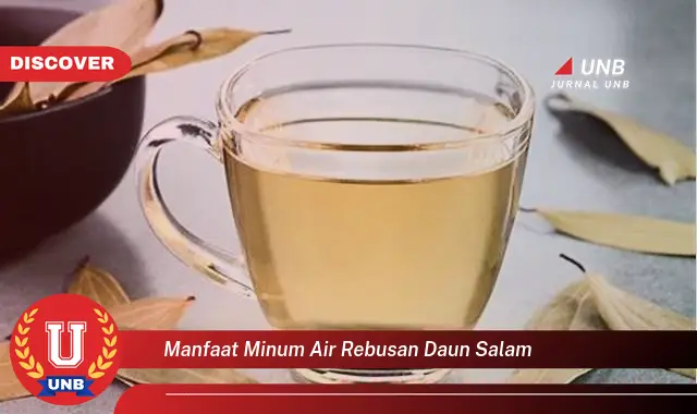 Ketahui 9 Manfaat Minum Air Rebusan Daun Salam untuk Kesehatan Tubuh Anda