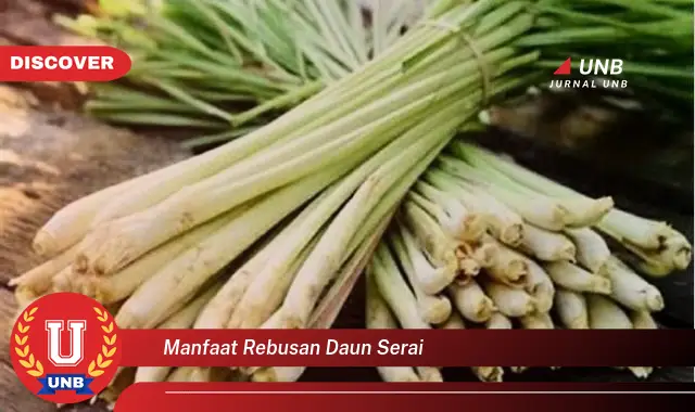 Ketahui 8 Manfaat Rebusan Daun Serai untuk Kesehatan Tubuh Anda