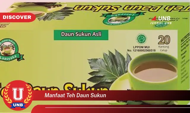 manfaat teh daun sukun