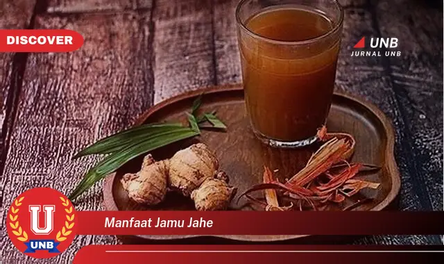 manfaat jamu jahe