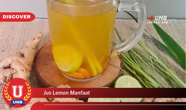 jus lemon manfaat