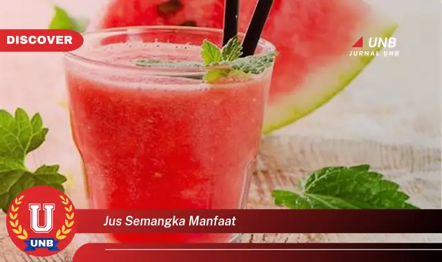 jus semangka manfaat