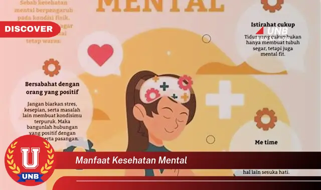 manfaat kesehatan mental