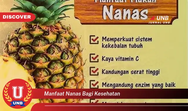 manfaat nanas bagi kesehatan manfaat nanas bagi kesehatan