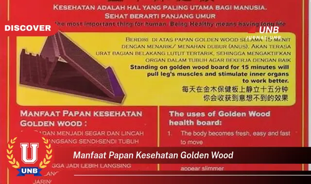 manfaat papan kesehatan golden wood