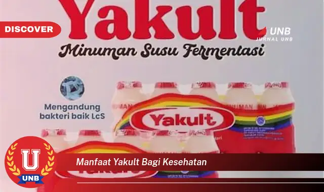 manfaat yakult bagi kesehatan