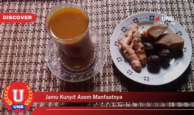 jamu kunyit asem manfaatnya