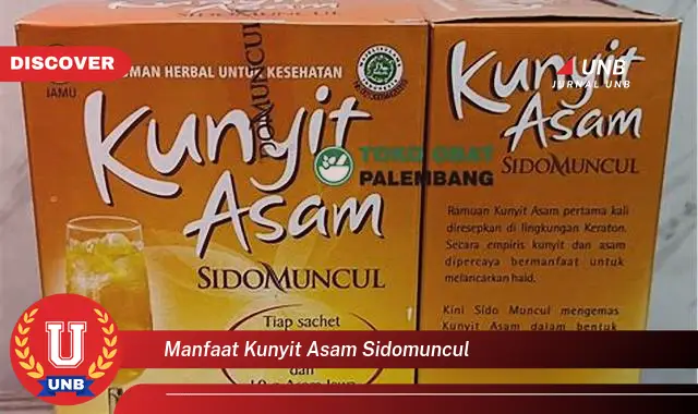 manfaat kunyit asam sidomuncul