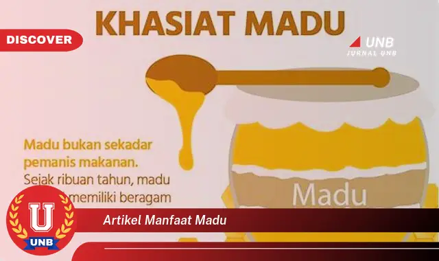 artikel manfaat madu