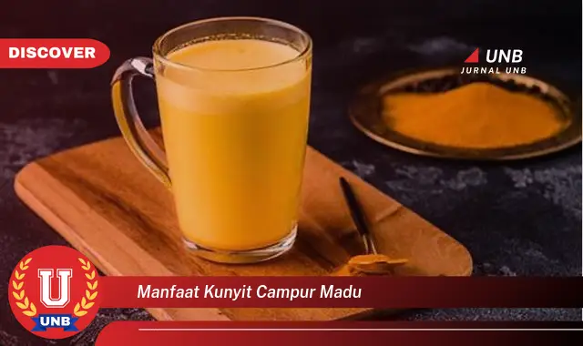 manfaat kunyit campur madu