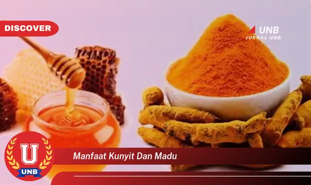 manfaat kunyit dan madu