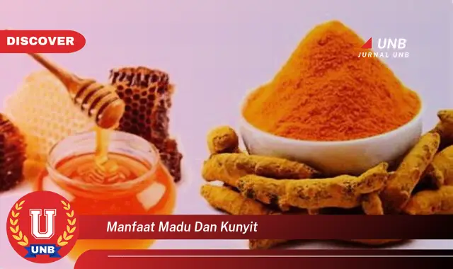 manfaat madu dan kunyit