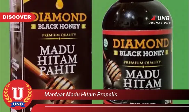 manfaat madu hitam propolis