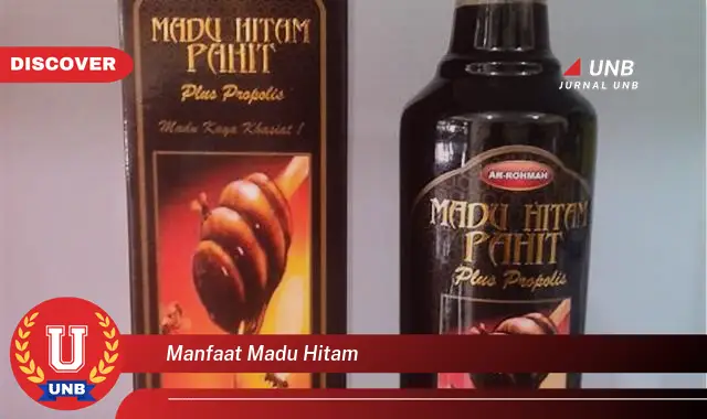 manfaat madu hitam