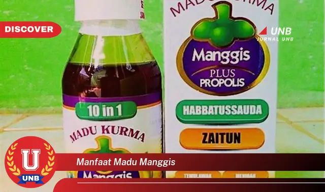 manfaat madu manggis