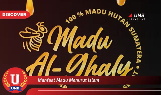 manfaat madu menurut islam