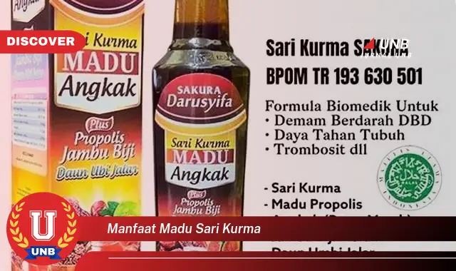 manfaat madu sari kurma