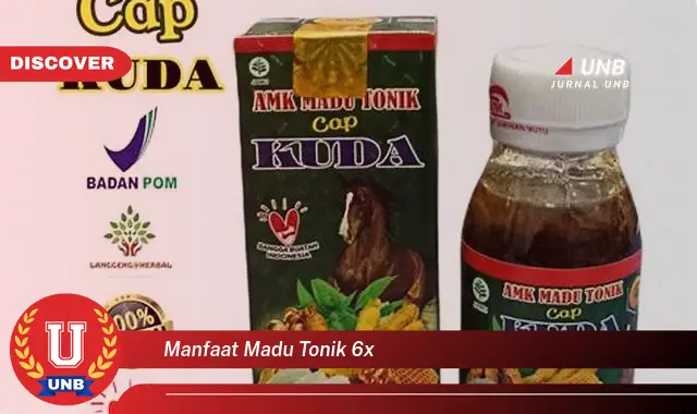 manfaat madu tonik 6x manfaat madu tonik 6x