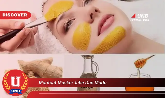 manfaat masker jahe dan madu manfaat masker jahe dan madu