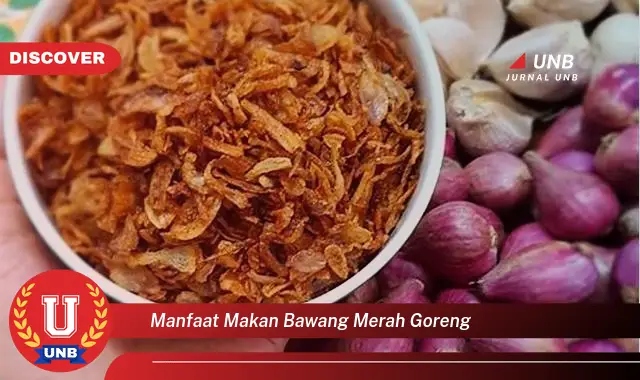 manfaat makan bawang merah goreng