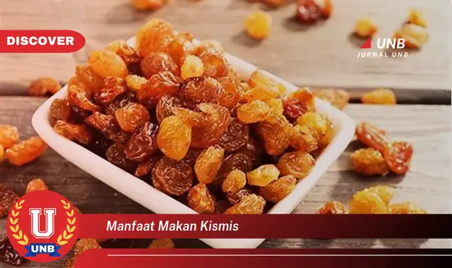 manfaat makan kismis