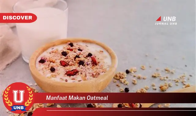 manfaat makan oatmeal