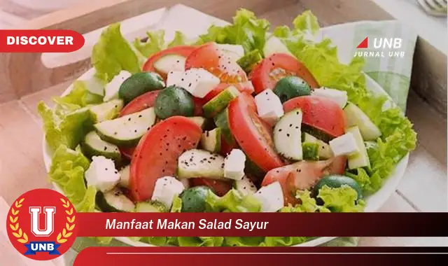 manfaat makan salad sayur