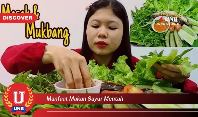manfaat makan sayur mentah