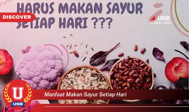 manfaat makan sayur setiap hari