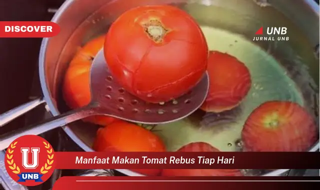 manfaat makan tomat rebus tiap hari