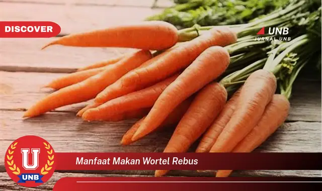 manfaat makan wortel rebus