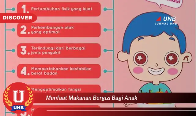 manfaat makanan bergizi bagi anak