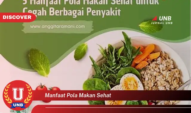 manfaat pola makan sehat