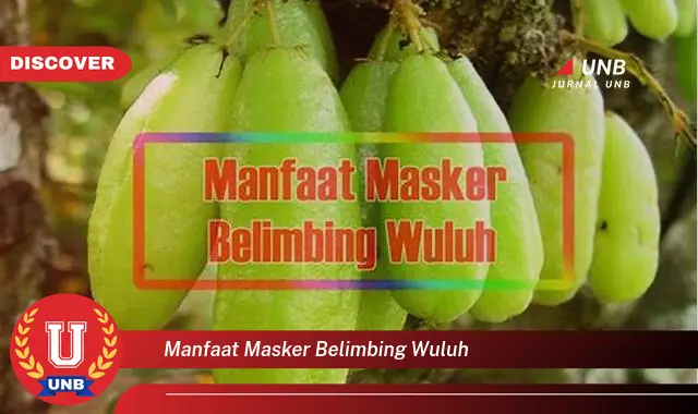 manfaat masker belimbing wuluh