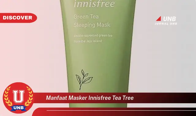 manfaat masker innisfree tea tree