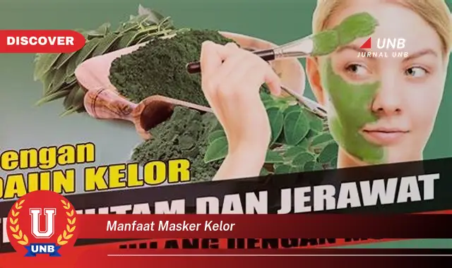 manfaat masker kelor