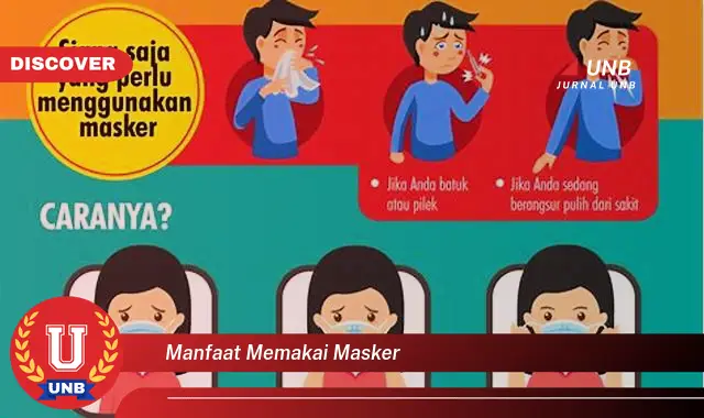 manfaat memakai masker