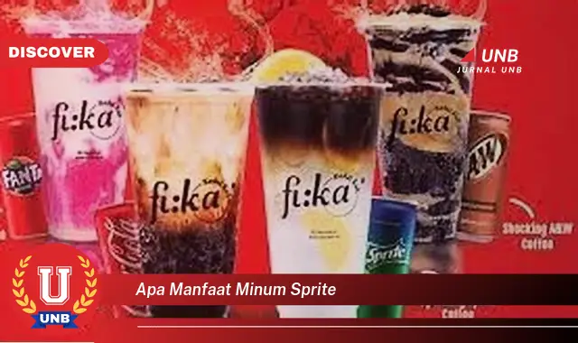 apa manfaat minum sprite