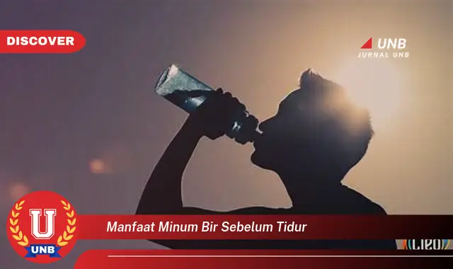 Intip Manfaat Minum Bir Sebelum Tidur Yang Jarang Diketahui