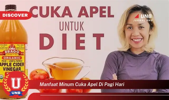 manfaat minum cuka apel di pagi hari