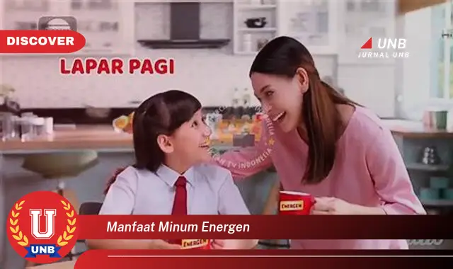 manfaat minum energen