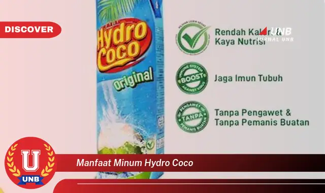 manfaat minum hydro coco manfaat minum hydro coco