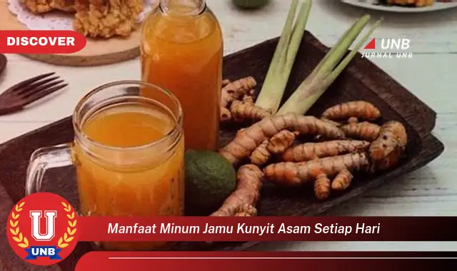 manfaat minum jamu kunyit asam setiap hari