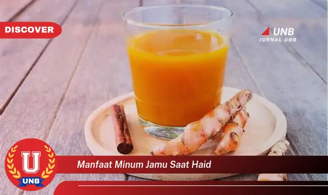 manfaat minum jamu saat haid