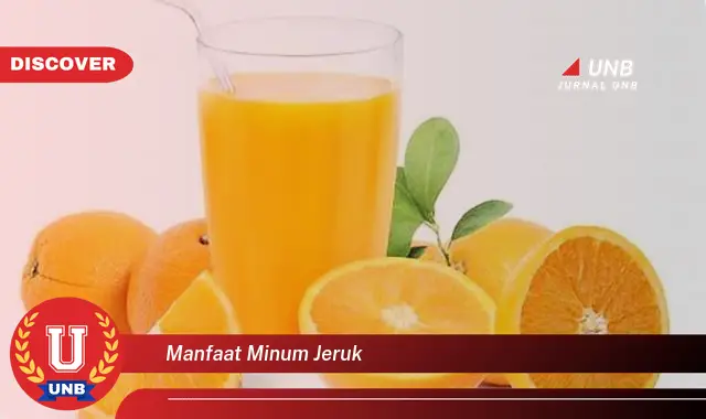 manfaat minum jeruk