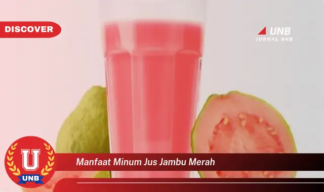 manfaat minum jus jambu merah