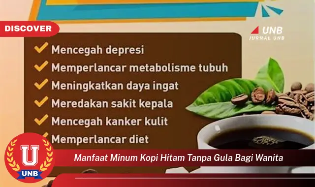 manfaat minum kopi hitam tanpa gula bagi wanita