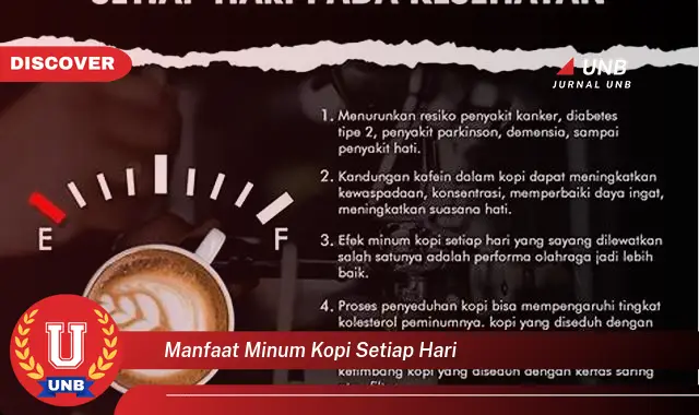 Ketahui 6 Manfaat Minum Kopi Tiap Hari yang Bikin Kamu Penasaran